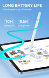 BWOO Stylus Pen for Touchscreen Compatible with iPad(after 2018) - Image 3