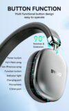 BWOO Over Ear Gaming Headset Noise Cancelling BT V5.4 - Image 5