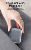 Mini Power Bank with Built-in Charging Cable - Image 4