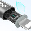 BWOO Magnetic USB-C to Lightning Charging Cable 27W - Image 4