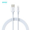 USB-A TO LIGHTNING FAST CHARGING 3A DATA CABLE WHITE