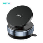 Rotating-lock Vacuum Suction Magnetic Phone Holder