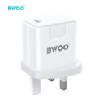 PD 20W FAST CHARGING UK WALL CHARGER – White