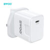 PD 20W FAST CHARGING UK WALL CHARGER – White - Image 2