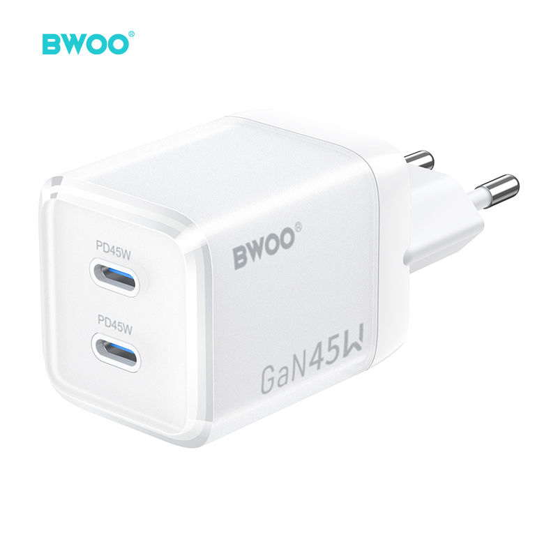 BO-CDA223-001 45W USB-C Dual ports GaN Charger - Image 1