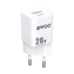 BWOO PD 20W USB-A + USB-C Fast Charger